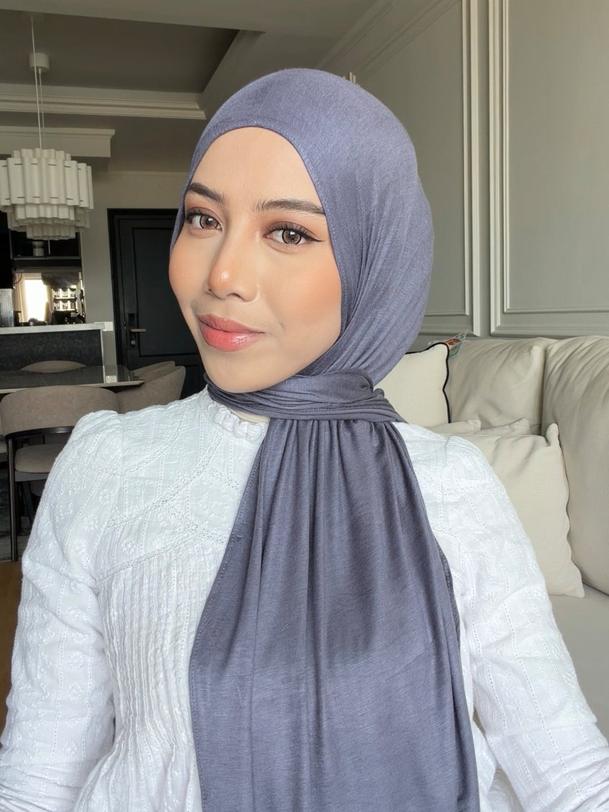 NEYA IN DUSTY BLUE