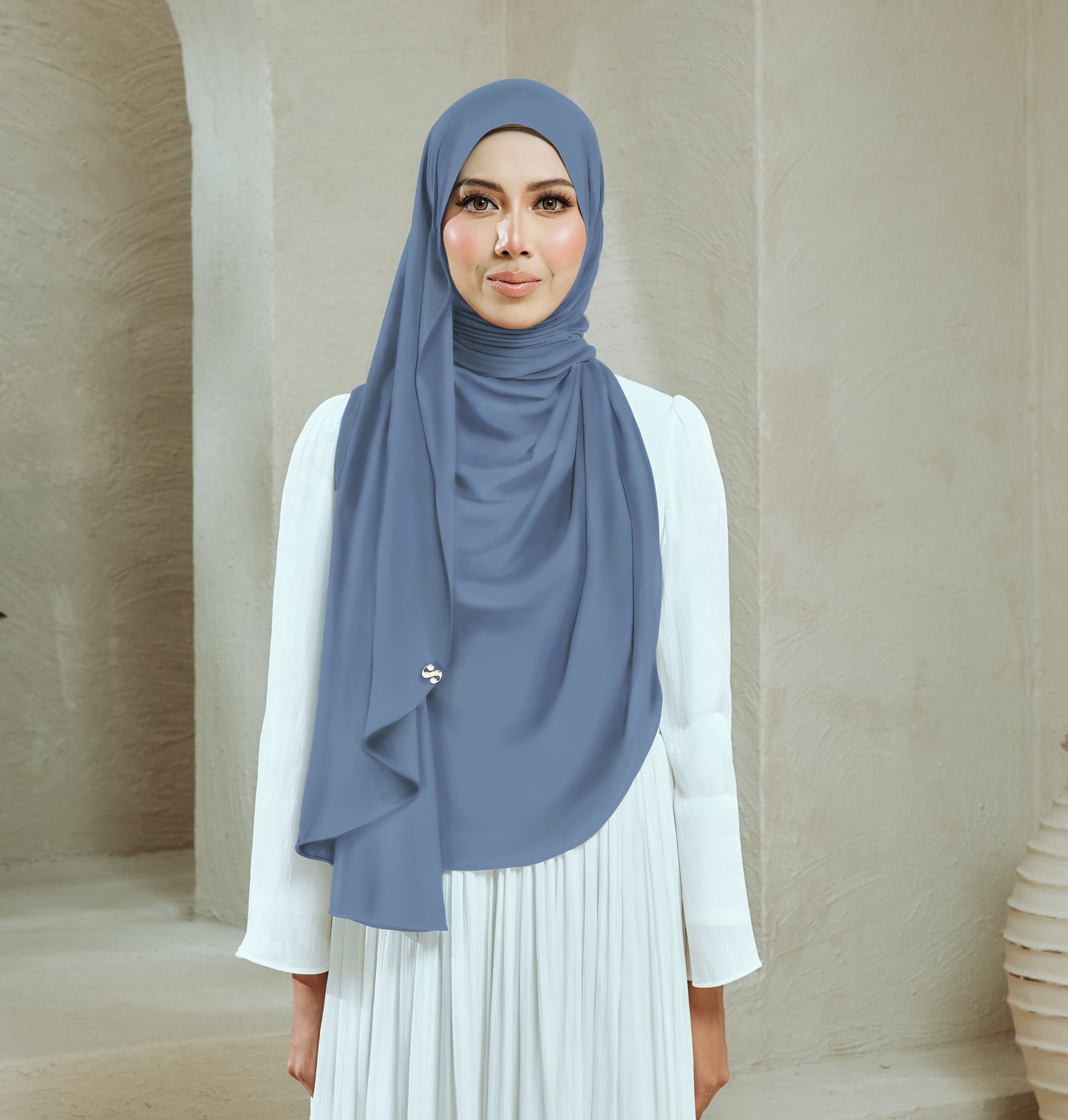 NONA IN DENIM BLUE