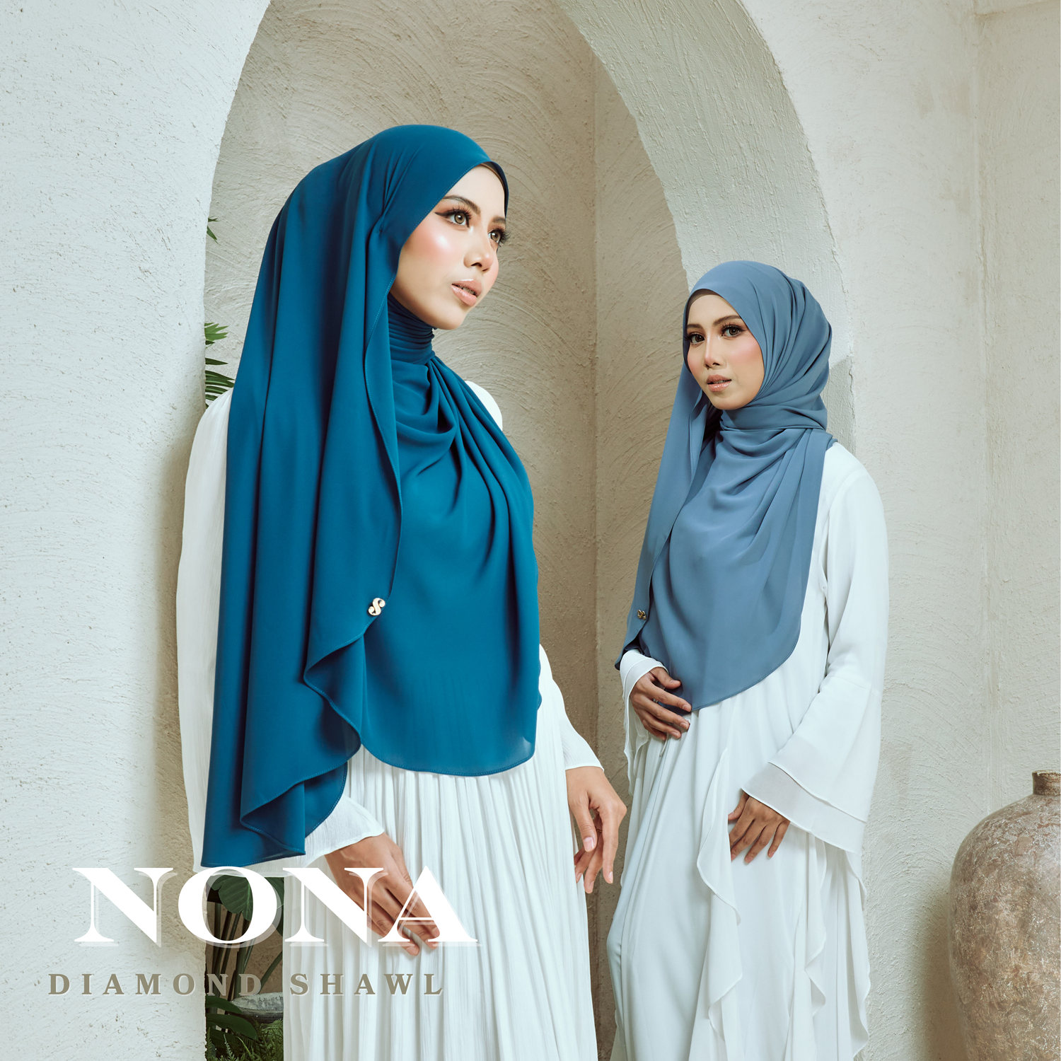 NONA SHAWL CURVE