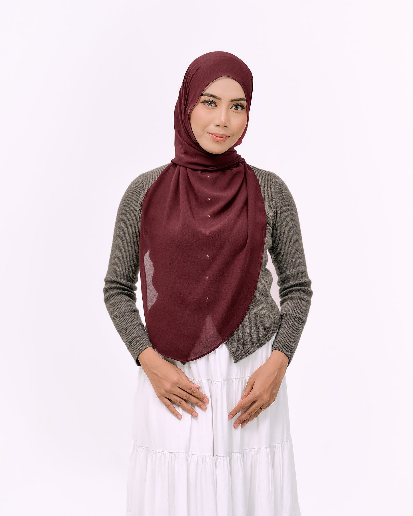 YARA IN DARK MAROON