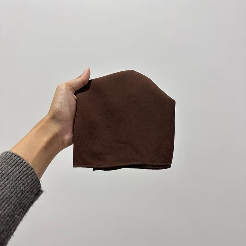 CLARA GEORGETTE CHIFFON HOODIE SHAWL - (1.7 NORMAL CUTTING)