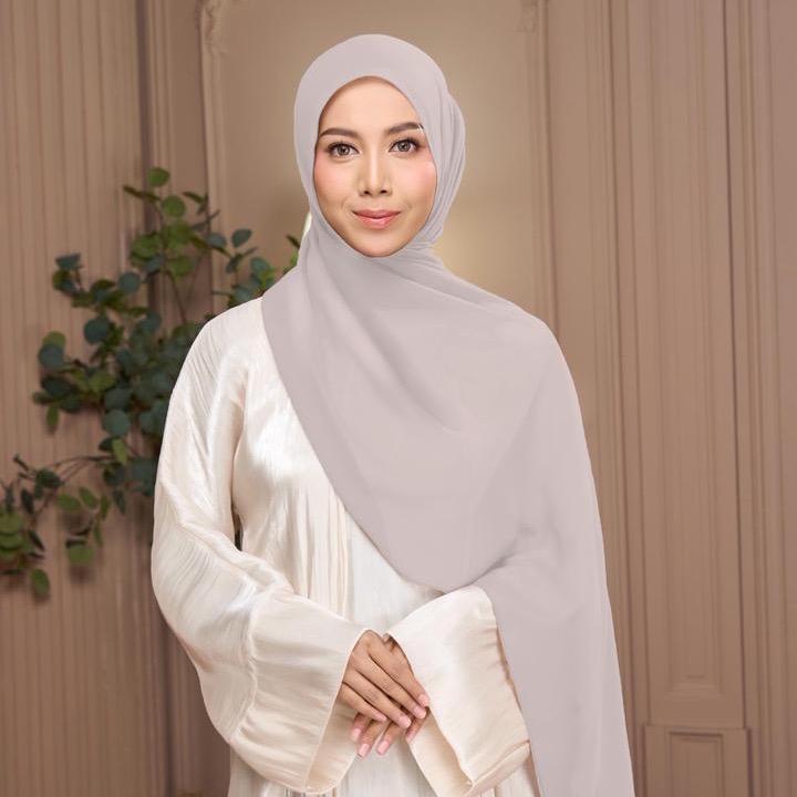 DAISY Georgette Chiffon (Shawl 2m Endcurve)