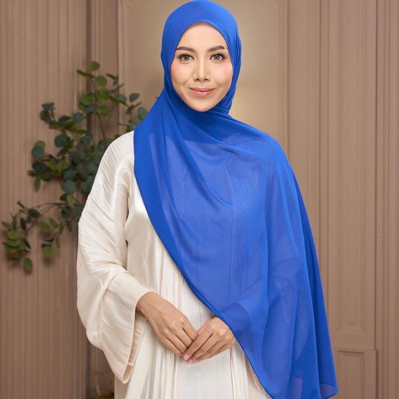 DAISY Georgette Chiffon (Shawl 2m Endcurve)