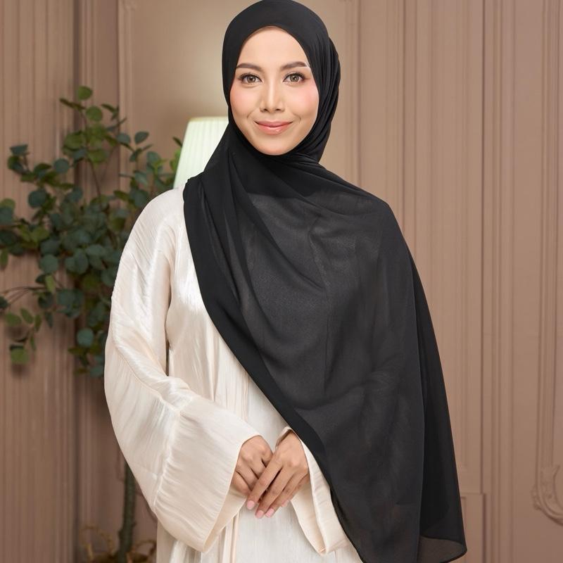 DAISY Georgette Chiffon (Shawl 2m Endcurve)