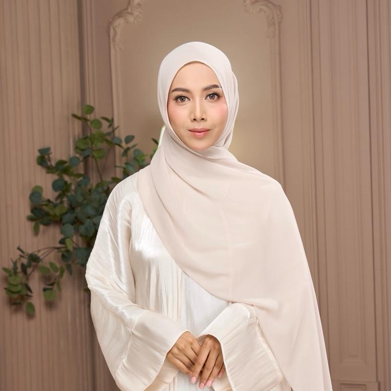 DAISY Georgette Chiffon (Shawl 2m Endcurve)