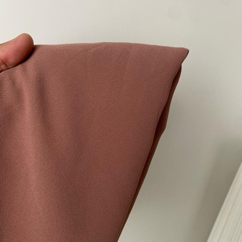 CLARA GEORGETTE CHIFFON HOODIE SHAWL - (1.7 NORMAL CUTTING)