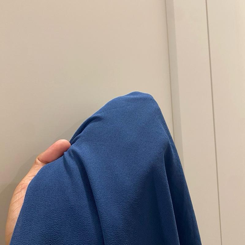 CLARA GEORGETTE CHIFFON HOODIE SHAWL - (1.7 NORMAL CUTTING)