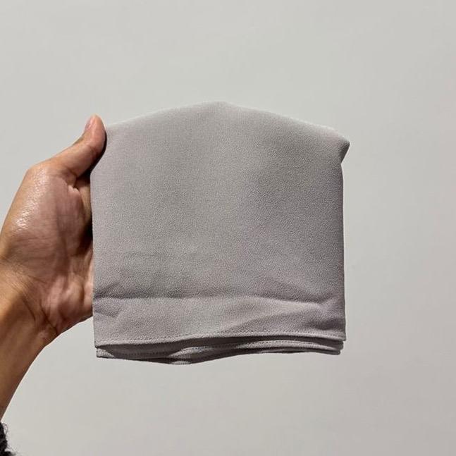 CLARA GEORGETTE CHIFFON HOODIE SHAWL - (1.7 NORMAL CUTTING)