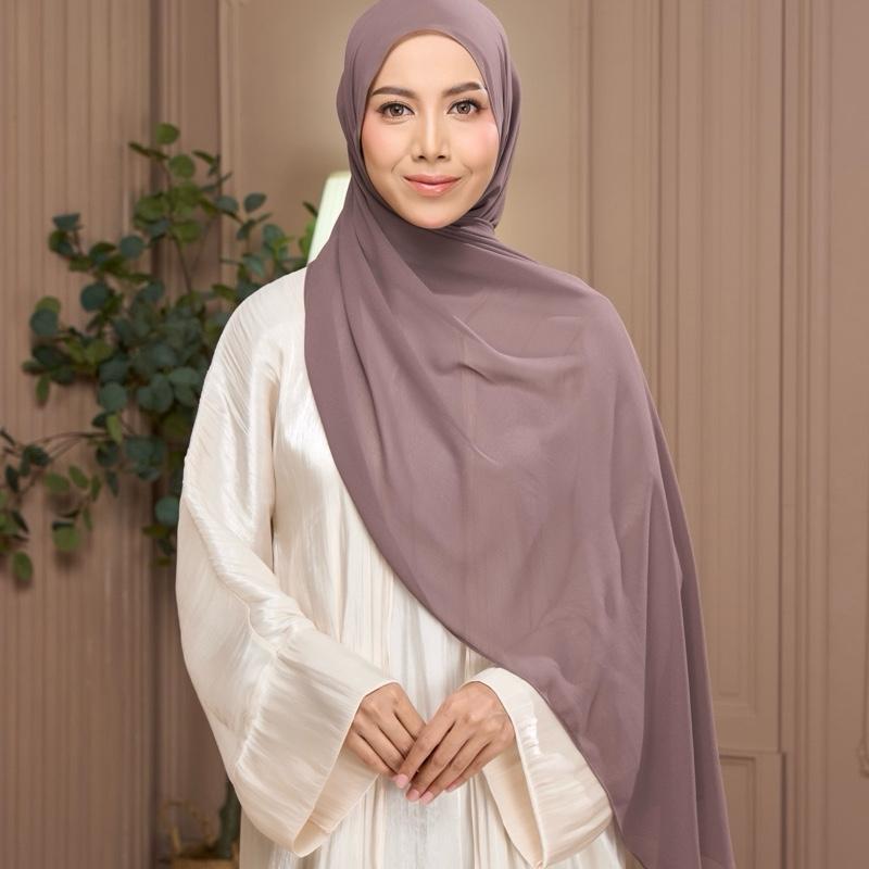 DAISY Georgette Chiffon (Shawl 2m Endcurve)