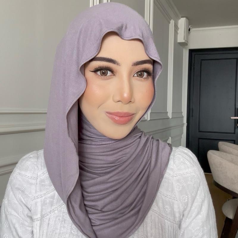 NEYA JERSEY HOODIE SHAWL ( 1.7 NORMAL CUTTING)