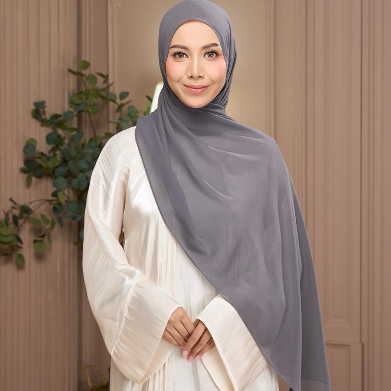 DAISY Georgette Chiffon (Shawl 2m Endcurve)