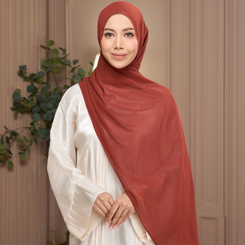 DAISY Georgette Chiffon (Shawl 2m Endcurve)