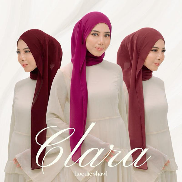 CLARA HOODIE SHAWL