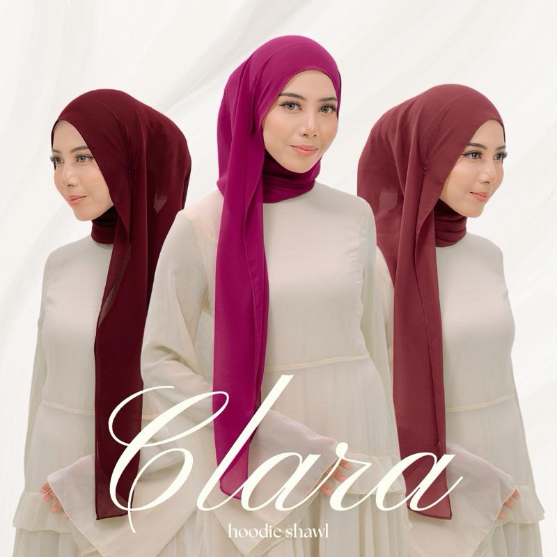 Clara Hoodie Shawl