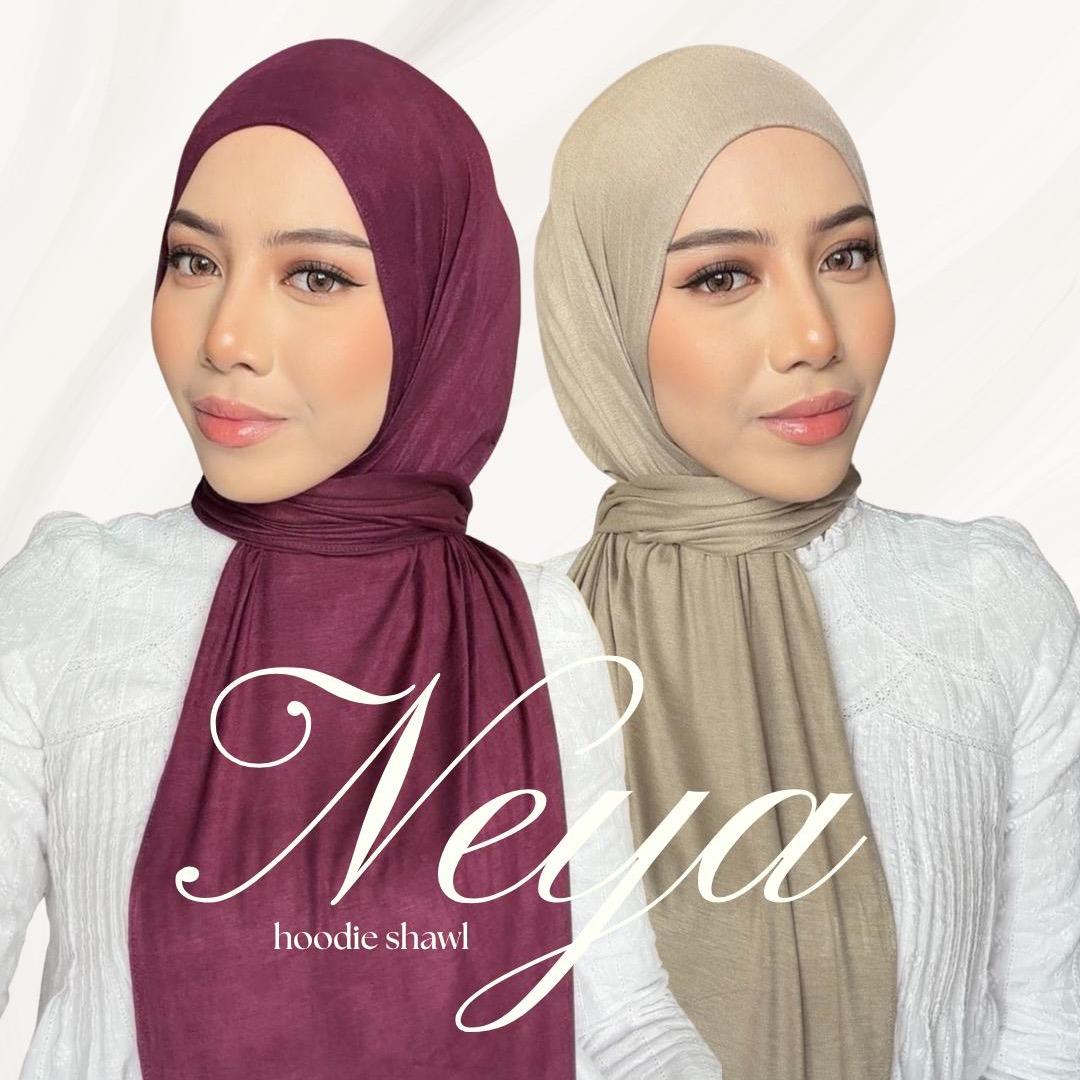 NEYA HOODIE SHAWL
