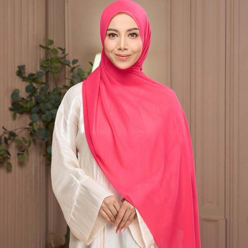 DAISY Georgette Chiffon (Shawl 2m Endcurve)