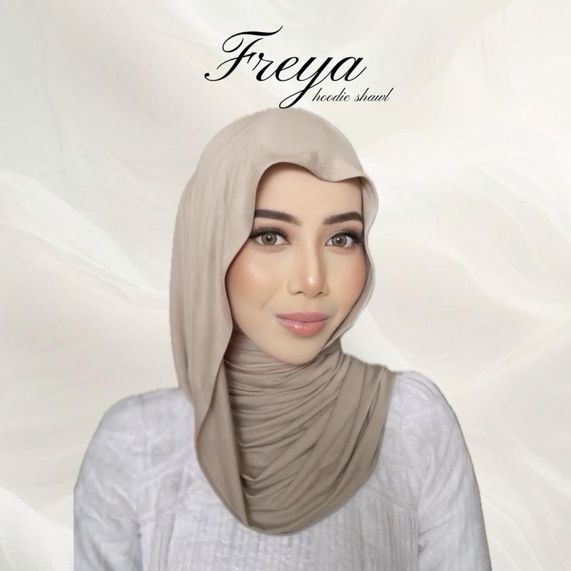 FREYA JERSEY HOODIE SHAWL (2M ENDCURVE)