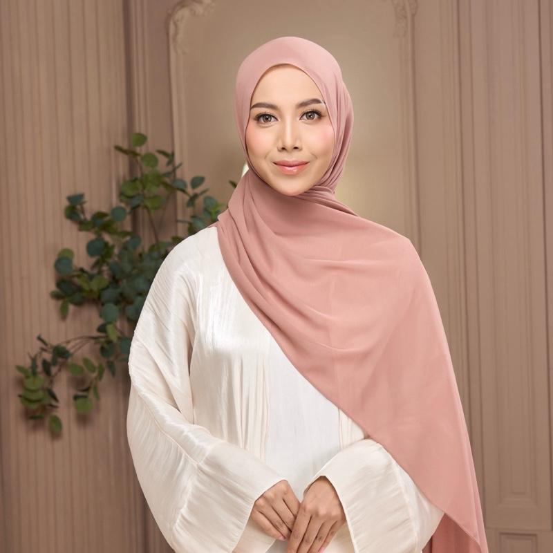 DAISY Georgette Chiffon (Shawl 2m Endcurve)