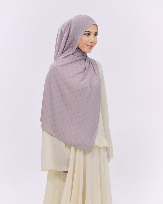 POLKASHAWL IN PURPLE