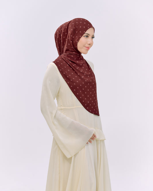 HOODIEDOTS IN DARK MAROON