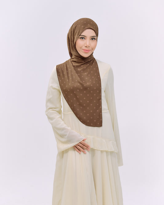 HOODIEDOTS IN BROWN
