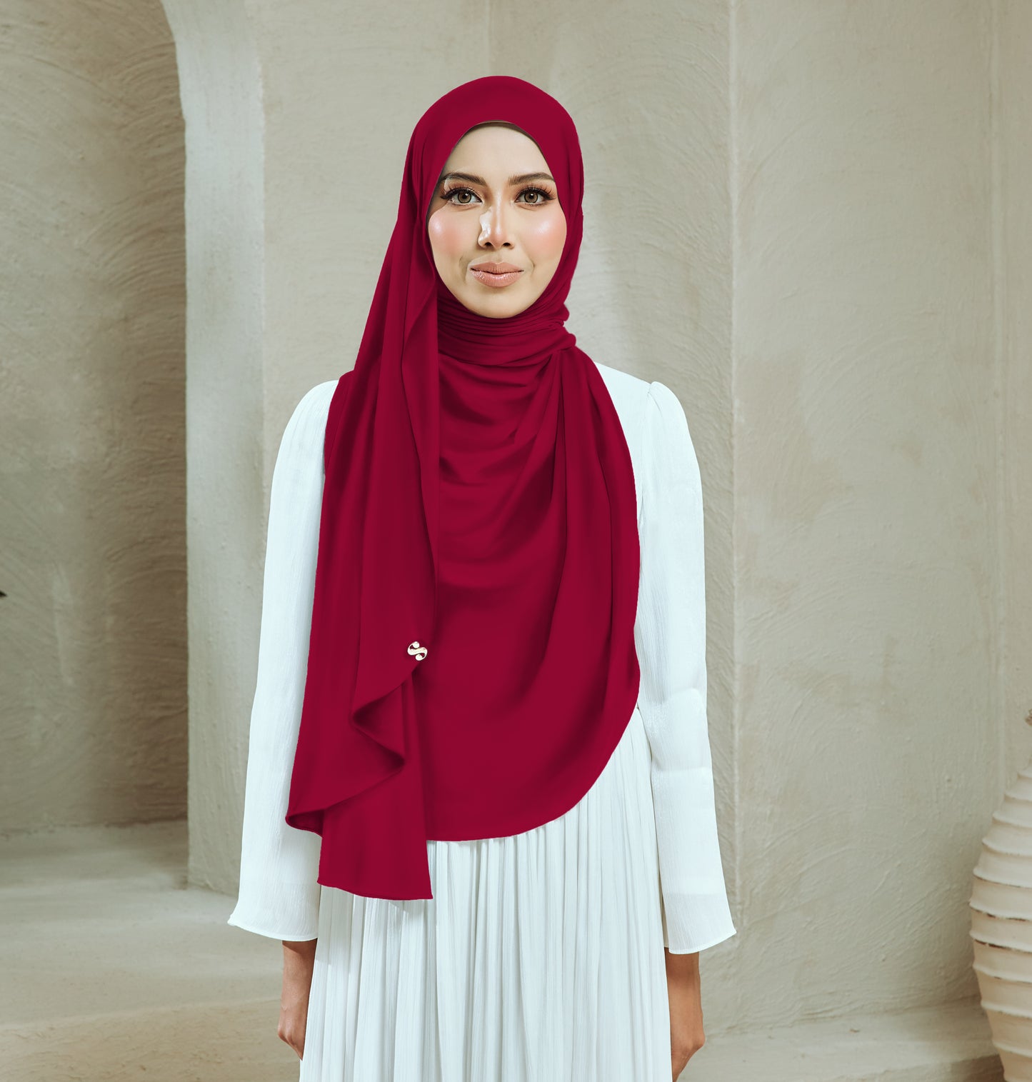 NONA IN DARK MAROON