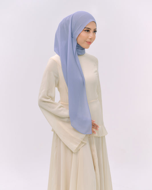 CLARA IN DUSTY BLUE