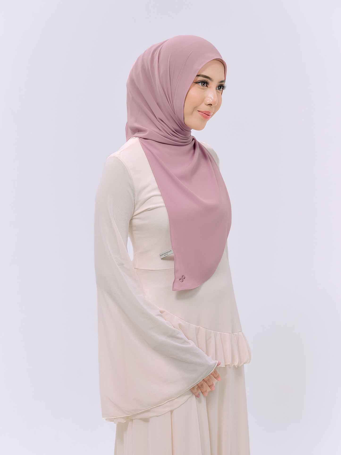 CLAIA IN DUSTY PINK