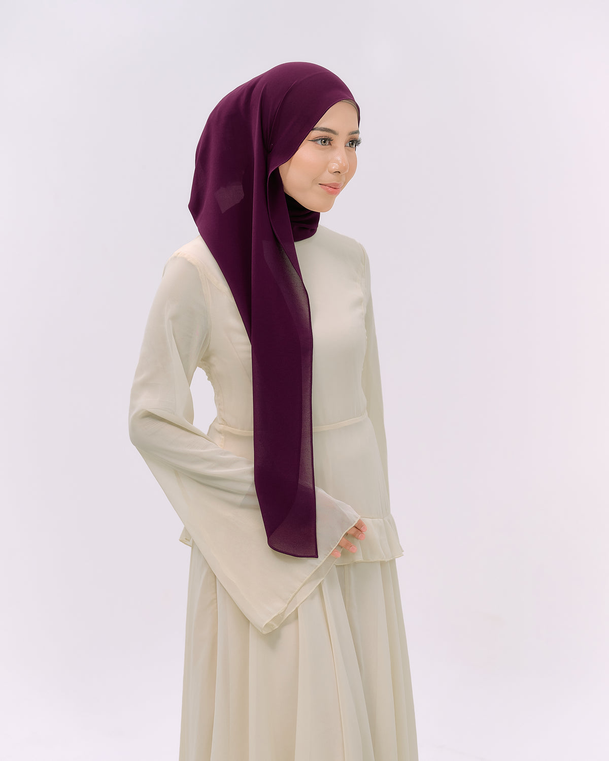 CLARA IN PURPLE