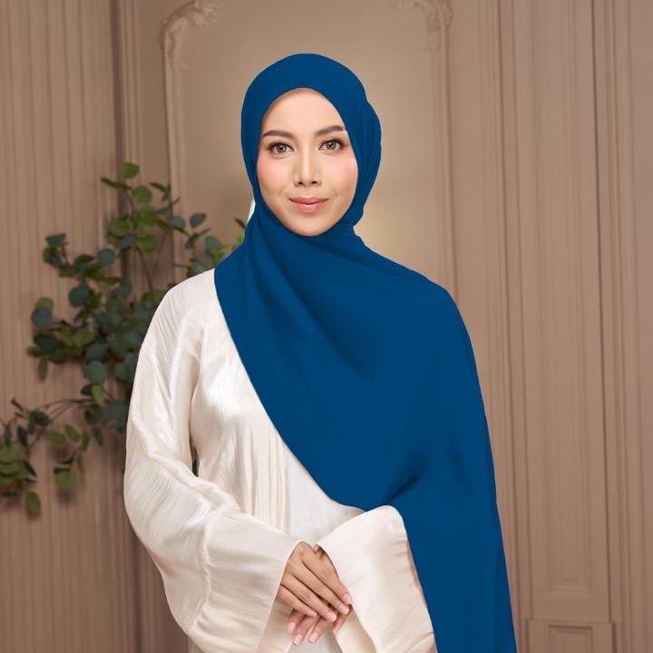 DAISY Georgette Chiffon (Shawl 2m Endcurve)