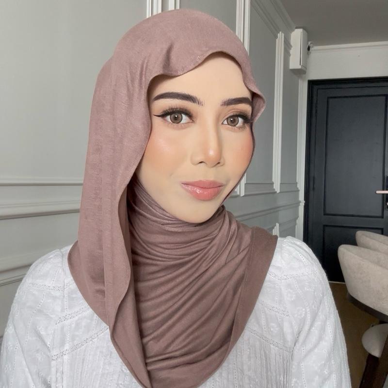 NEYA JERSEY HOODIE SHAWL ( 1.7 NORMAL CUTTING)