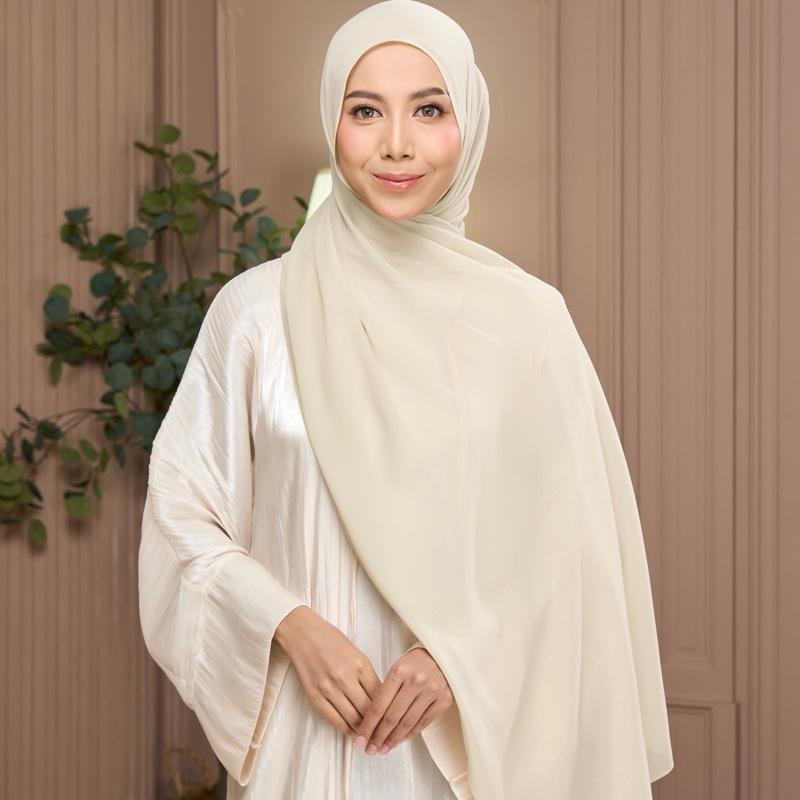 DAISY Georgette Chiffon (Shawl 2m Endcurve)