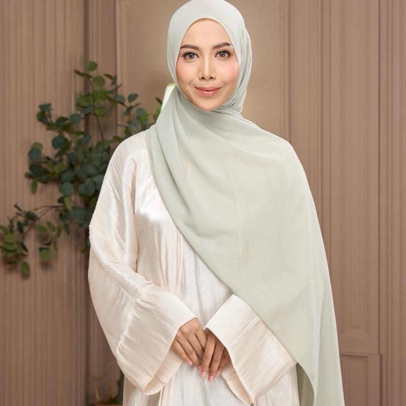 DAISY Georgette Chiffon (Shawl 2m Endcurve)