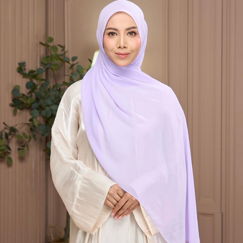 DAISY Georgette Chiffon (Shawl 2m Endcurve)