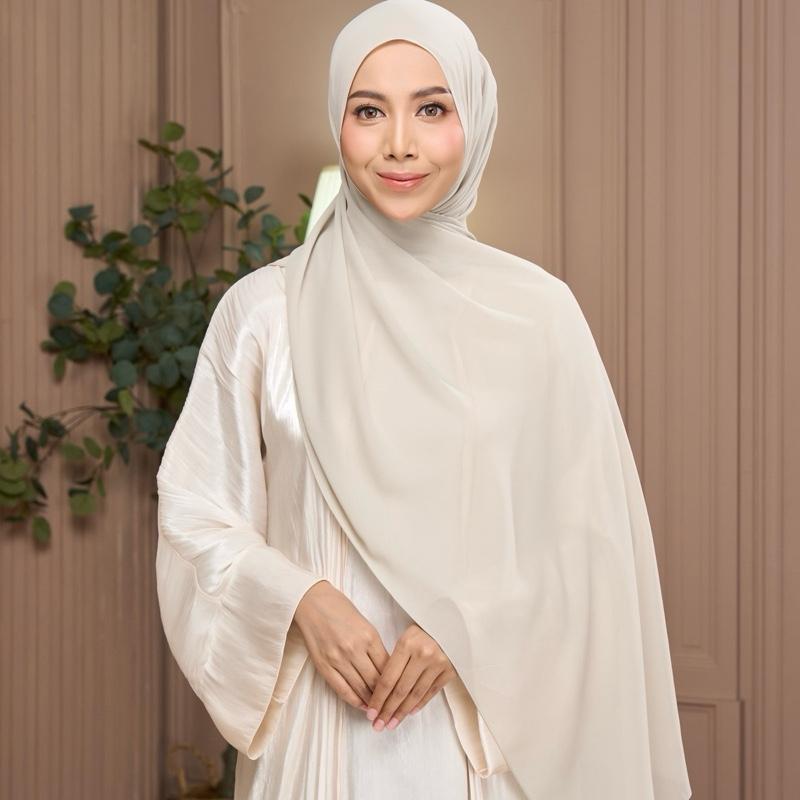 DAISY Georgette Chiffon (Shawl 2m Endcurve)