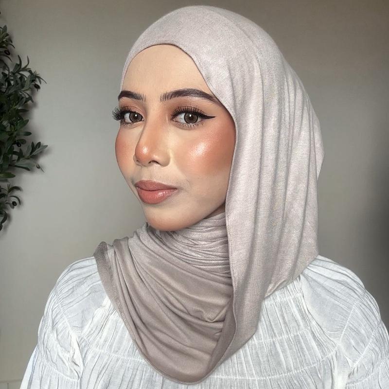 NEYA JERSEY HOODIE SHAWL ( 1.7 NORMAL CUTTING)